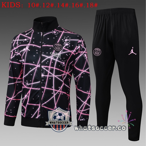 Training Jacket Jordan Paris PSG Kids Black 2025-2026