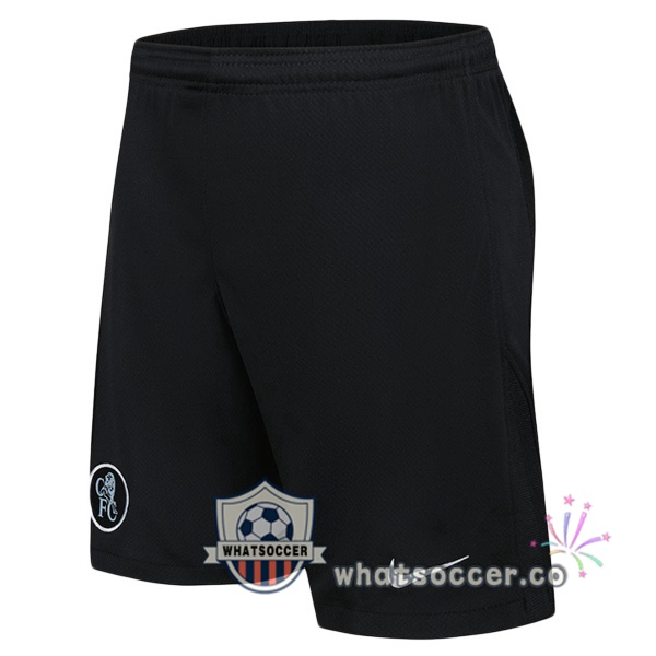 FC Chelsea Third Soccer Shorts Black 2025-2026