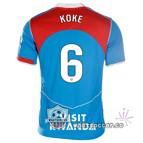 Atletico Madrid (KOKE 6) Third Soccer Jerseys Blue 2025-2026