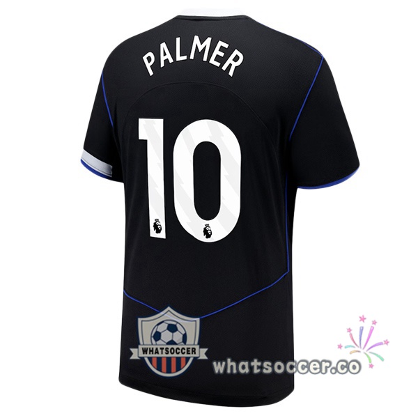 FC Chelsea (Palmer 10) Third Soccer Jerseys Black 2025-2026