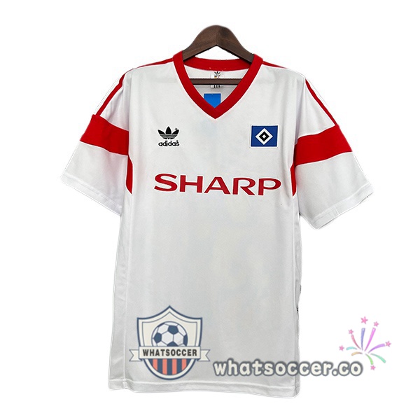 Hamburger SV Retro Home White 1988-1989