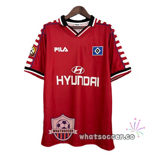 Hamburger SV Retro Third Red 2000-2001