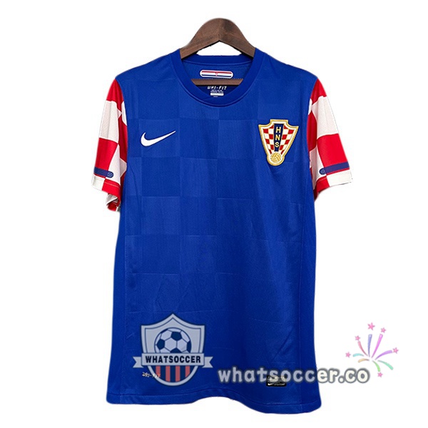 Croatia Retro Away Blue 2010