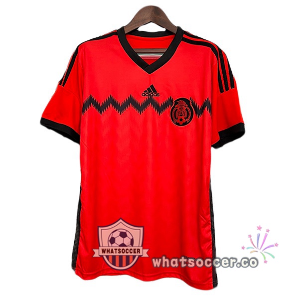 Mexico Retro Away Red 2014