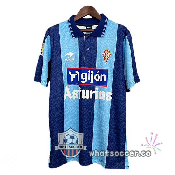 Sporting Gijon Retro Third Blue 2002-2003