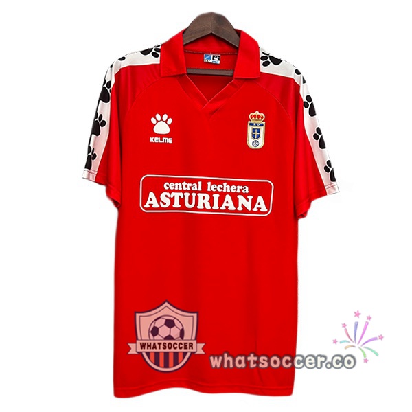 Rayo Vallecano Retro Away Red 1990-1991