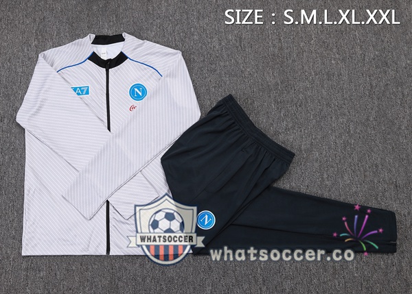 Training Jacket SSC Napoli White 2025-2026