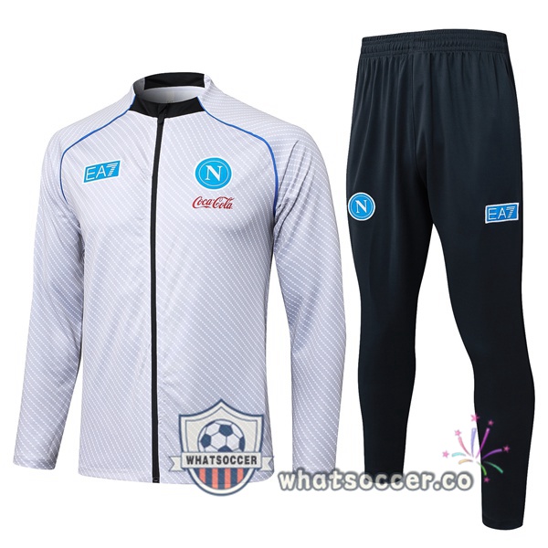 Training Jacket SSC Napoli White 2025-2026