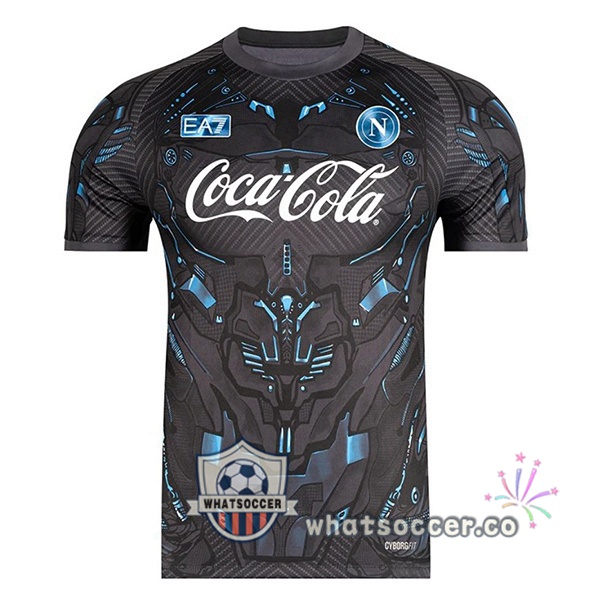 SSC Napoli Training T-Shirts Black 2025-2026
