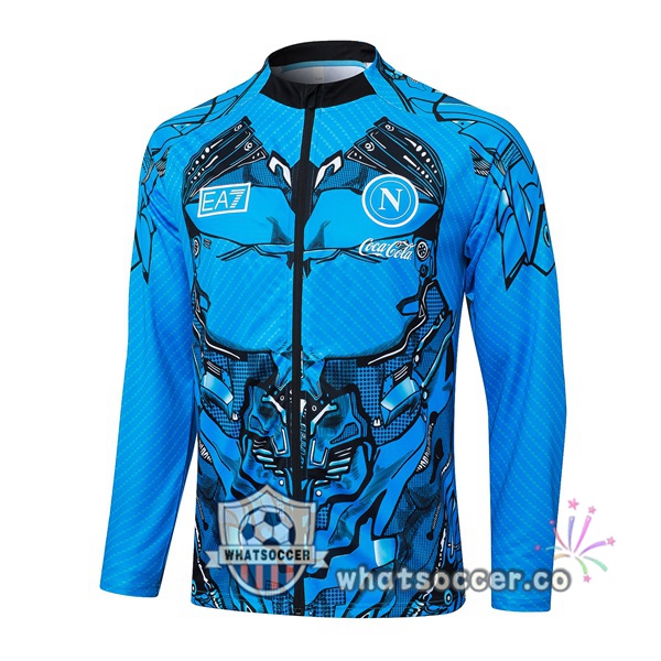 Soccer Jacket SSC Napoli Blue 2025-2026