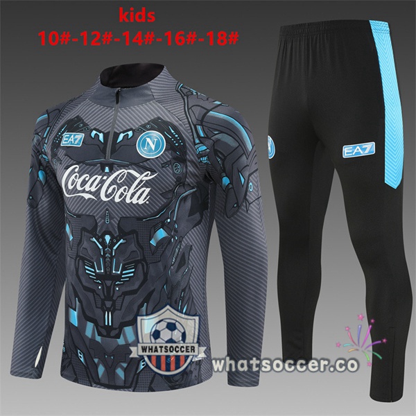 Training Wear SSC Napoli Kids Gray 2025-2026
