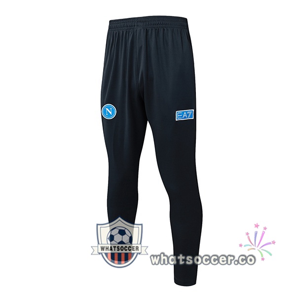 SSC Napoli Soccer Pants Black 2025-2026