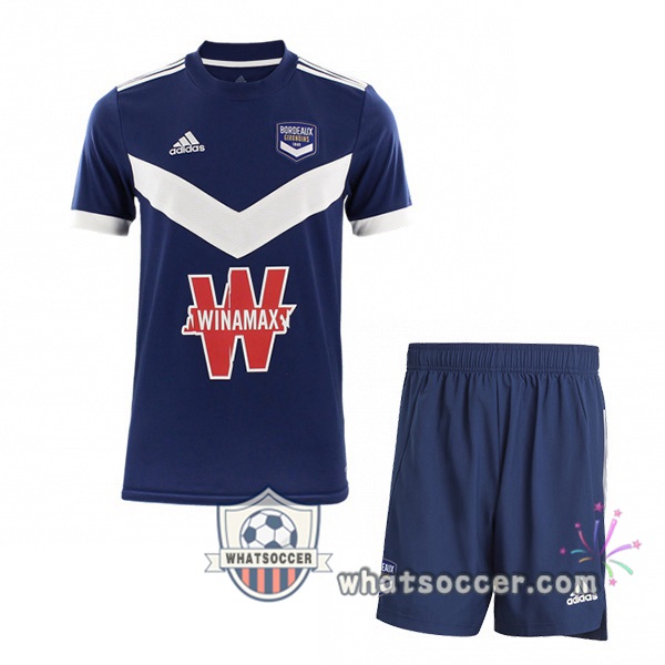 FC Girondins de Bordeaux Kids Home Soccer Jerseys 2021-2022