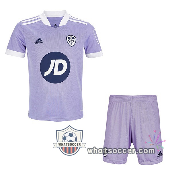 Leeds United Kids Third Soccer Jerseys 2021-2022