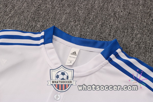 Training Polo Real Madrid + Pants White 2021-2022