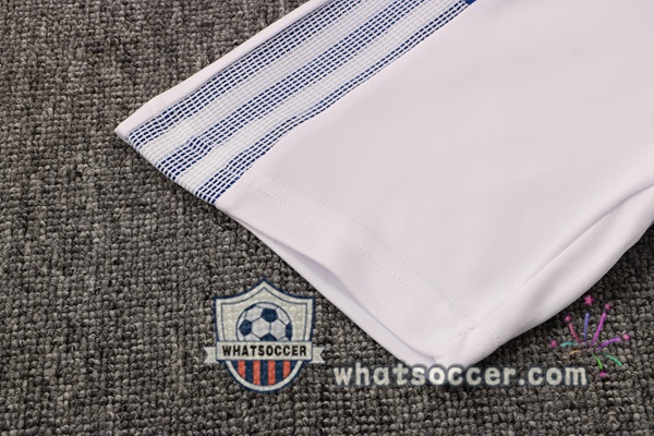 Training Polo Real Madrid + Pants White 2021-2022
