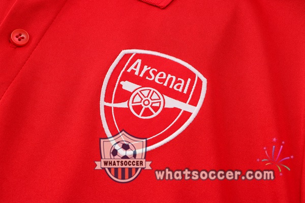Training Polo Arsenal + Pants Red 2021-2022