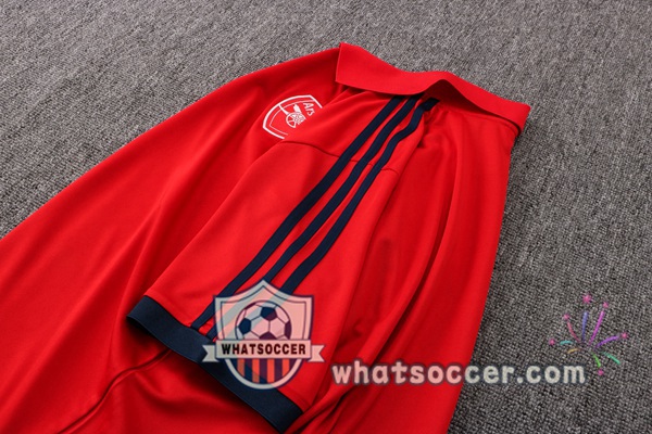 Training Polo Arsenal + Pants Red 2021-2022