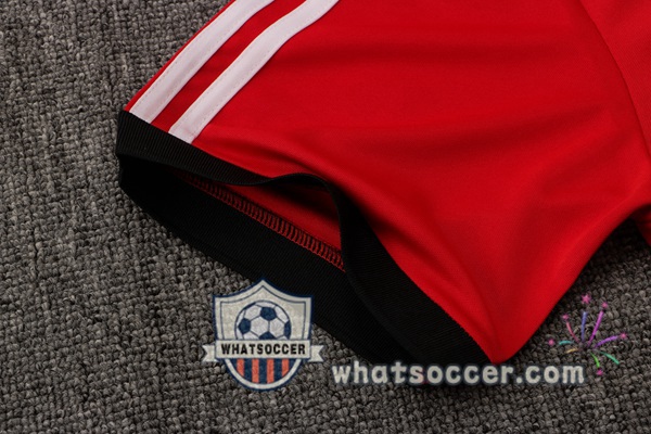 Training Polo Manchester United + Pants Red 2021-2022