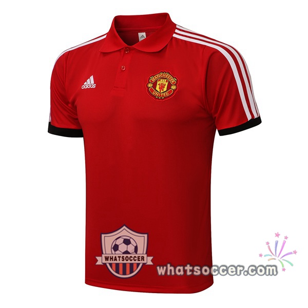 Training Polo Manchester United Red 2021-2022