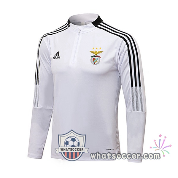 S.L Benfica White Soccer Sweater 2021-2022