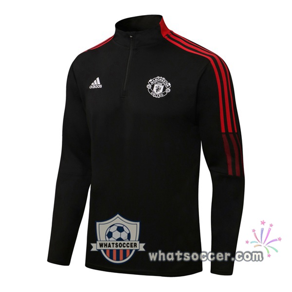 Manchester United Black Soccer Sweater 2021-2022