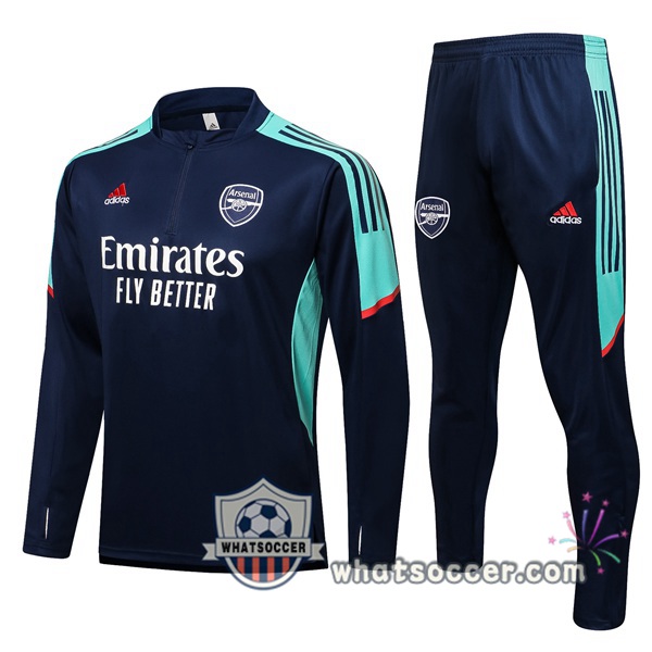 Arsenal Blue Royal Tracksuit 2021-2022