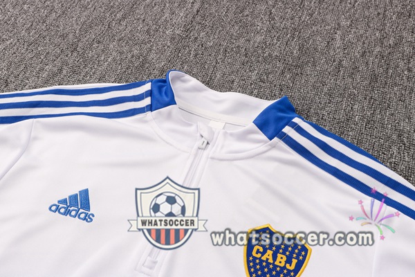 Boca Juniors White Tracksuit 2021-2022