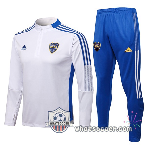 Boca Juniors White Tracksuit 2021-2022