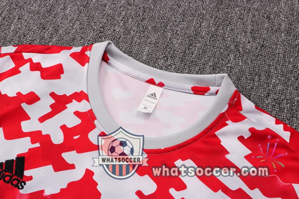 Manchester United Red White Tracksuit 2021-2022