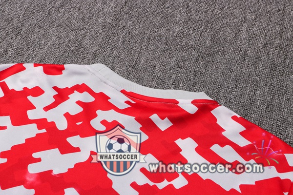 Manchester United Red White Tracksuit 2021-2022