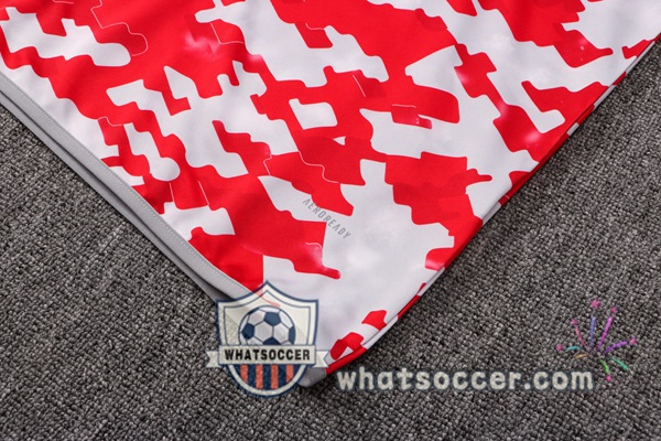 Manchester United Red White Tracksuit 2021-2022