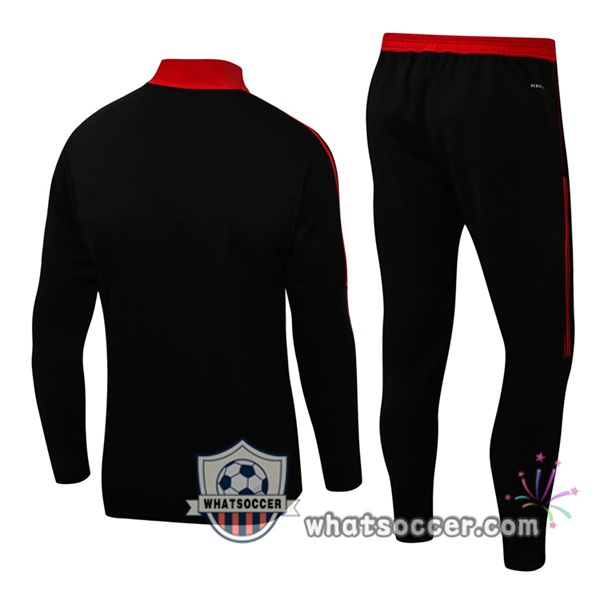 Manchester United Black Tracksuit 2021-2022