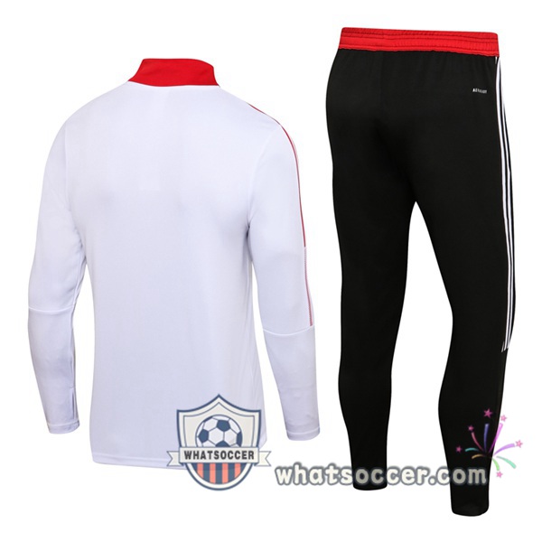 Manchester United White Tracksuit 2021-2022