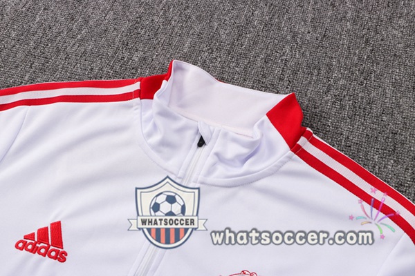 Manchester United White Tracksuit 2021-2022