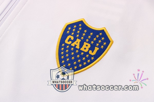 Boca Juniors White Training Jacket 2021-2022