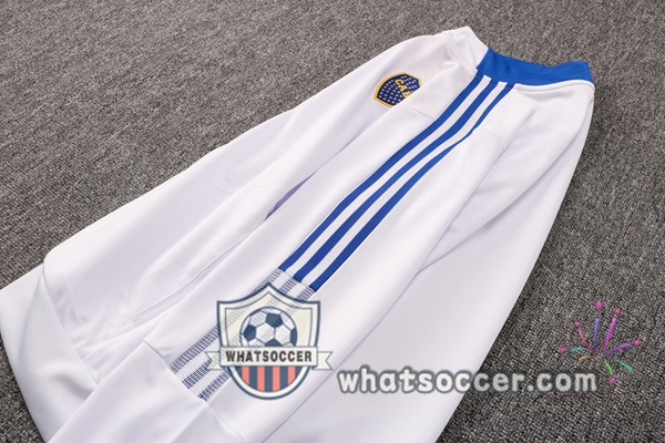Boca Juniors White Training Jacket 2021-2022