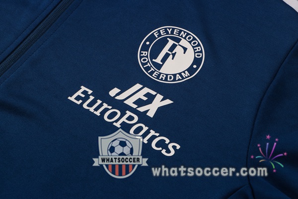 Feyenoord Blue Royal Training Jacket 2021-2022