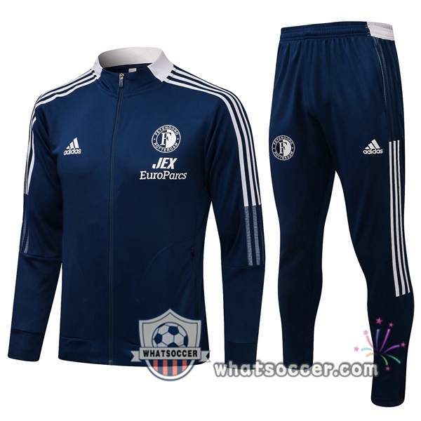 Feyenoord Blue Royal Training Jacket 2021-2022