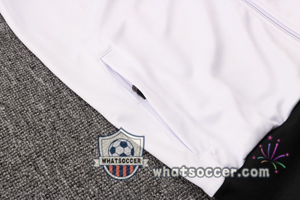 Manchester United White Black Training Jacket 2021-2022