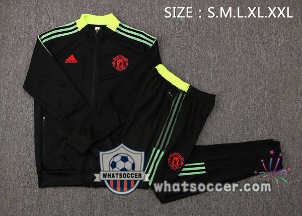 Manchester United Black Training Jacket 2021-2022