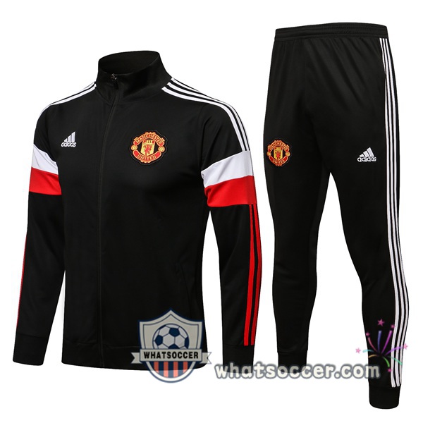 Manchester United Black Training Jacket 2021-2022