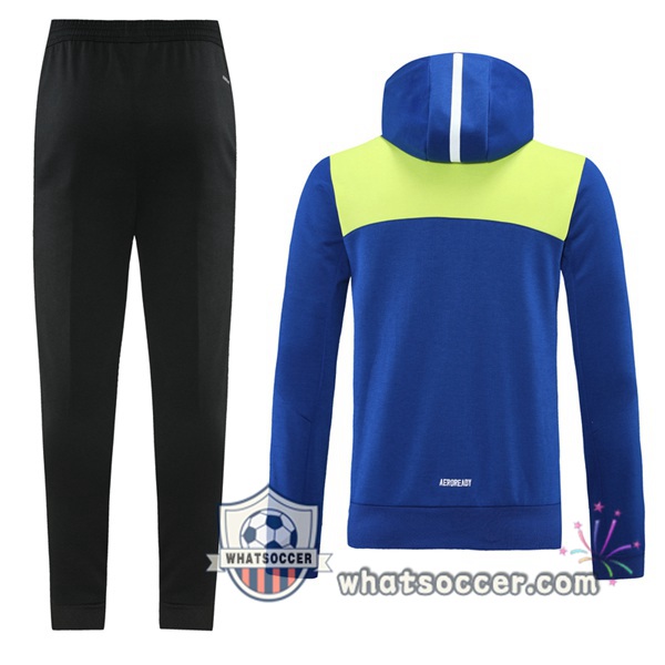 Juventus Blue Hooded Jacket 2021-2022
