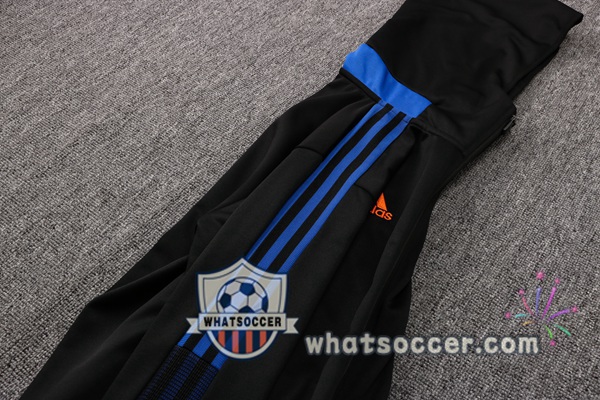 Real Madrid Black Hooded Jacket 2021-2022