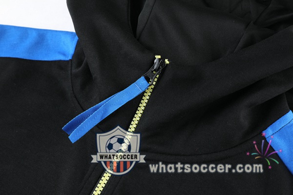 Manchester United Black Hooded Jacket 2021-2022