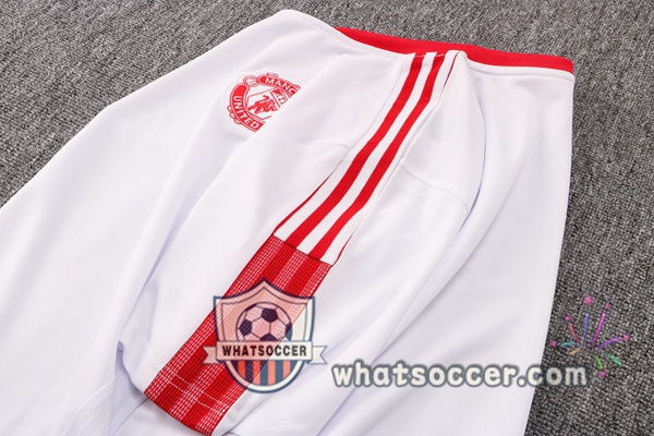 Manchester United Training T-Shirt + Pants White 2021-2022