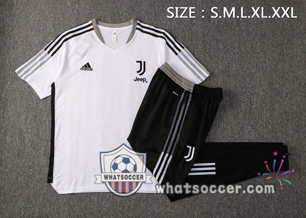 Juventus Training T-Shirt + Pants White 2021-2022