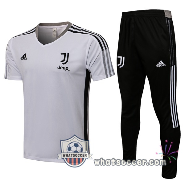 Juventus Training T-Shirt + Pants White 2021-2022