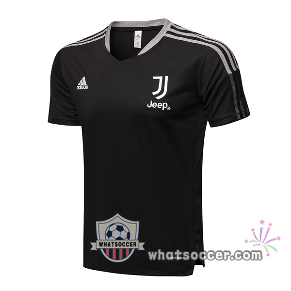 Juventus Black Training T-Shirts 2021-2022