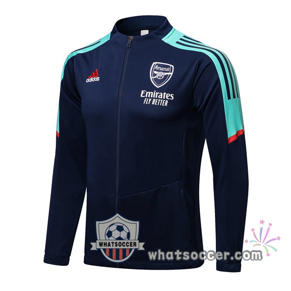 Arsenal Blue Royal Soccer Jacket 2021-2022